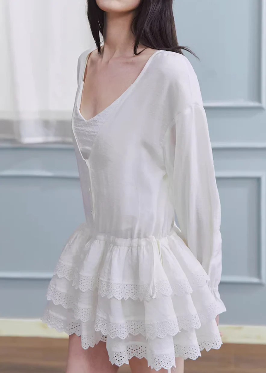 Afternoon Linen Flow Dress - Image 9