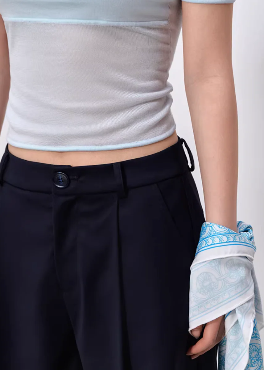 Midnight Tailored Shorts Set - Image 21