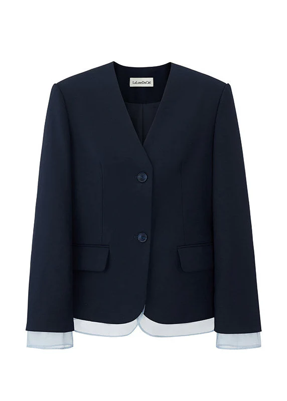 Midnight Tailored Shorts Set - Image 22