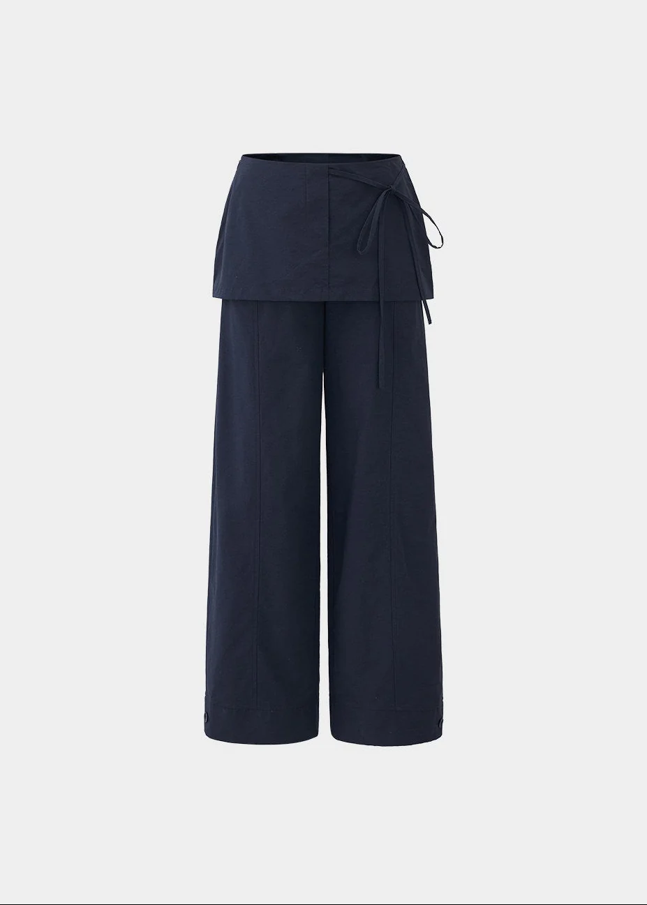 Layered Ease Culotte Pants - Image 10