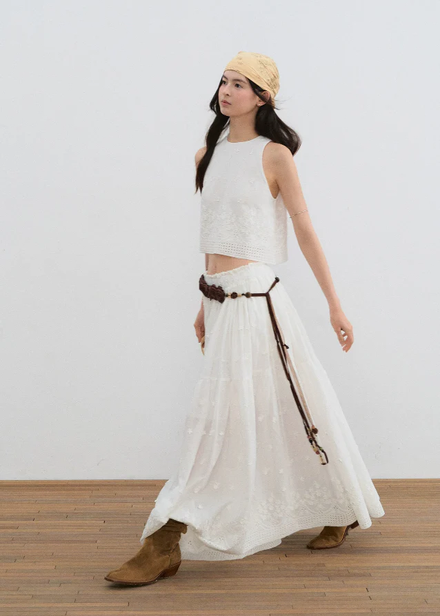 Layered White Tulle Strapless Fairy Dress - Image 3
