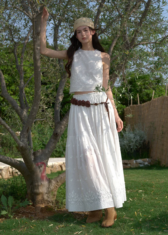 Layered White Tulle Strapless Fairy Dress - Image 4