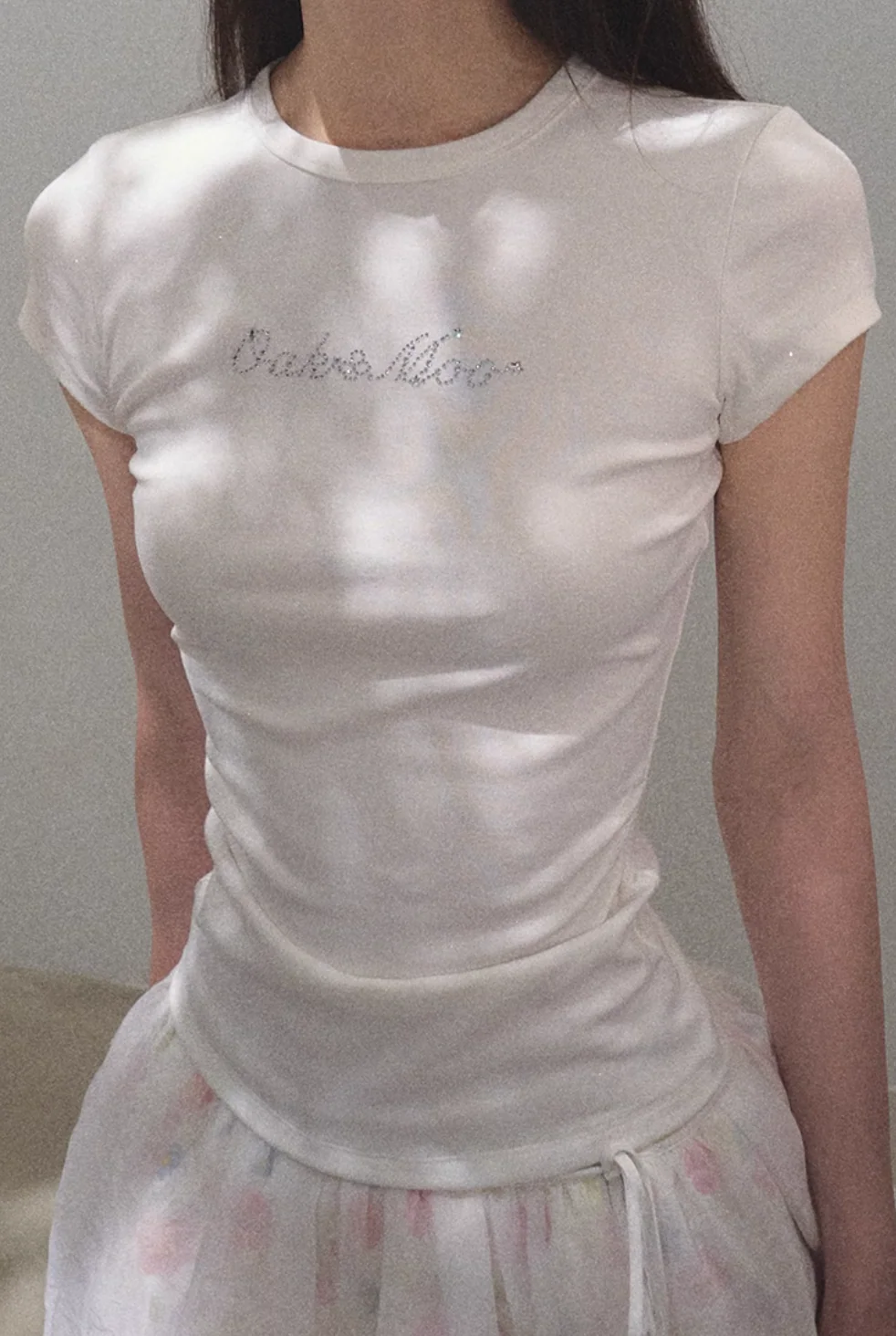 Light Logo Slim Fit Tee - Image 12