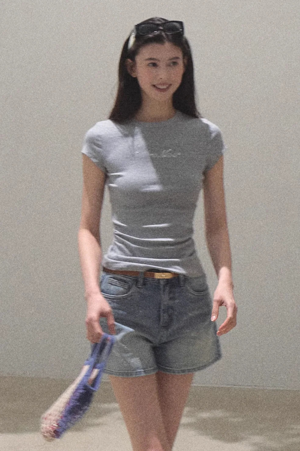Light Logo Slim Fit Tee - Image 2