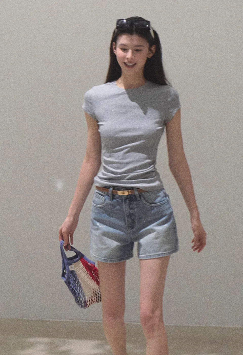 Light Logo Slim Fit Tee - Image 3