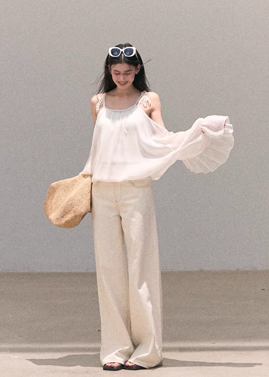 Lily Valley Chiffon Smock - Image 4