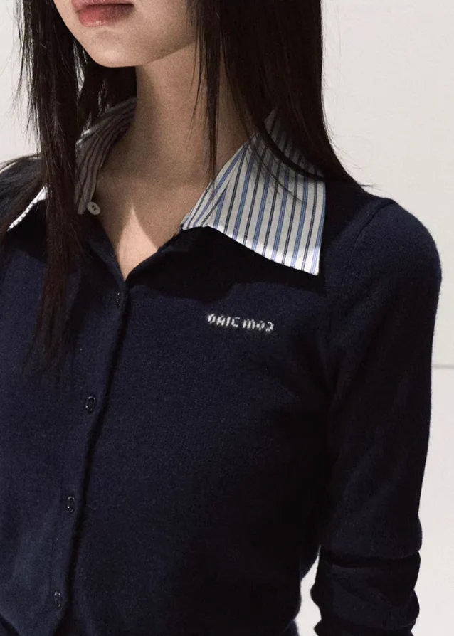 Linear Grace Fake-Two Layered Knit - Image 5