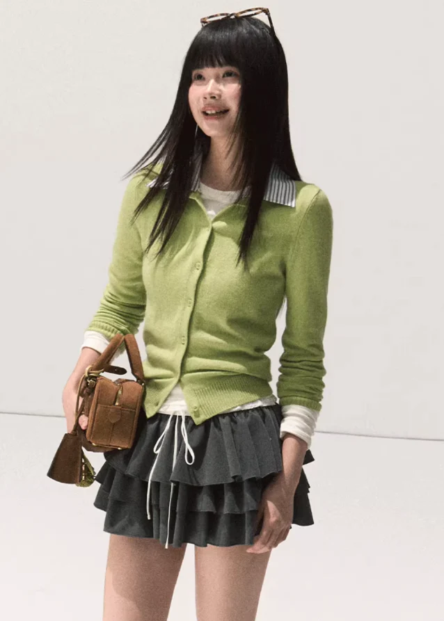 Linear Grace Fake-Two Layered Knit - Image 8