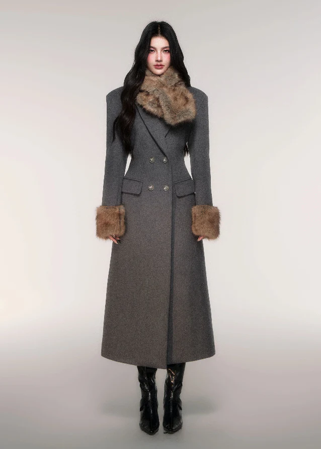 Hourglass Muse Wool Coat - Image 6