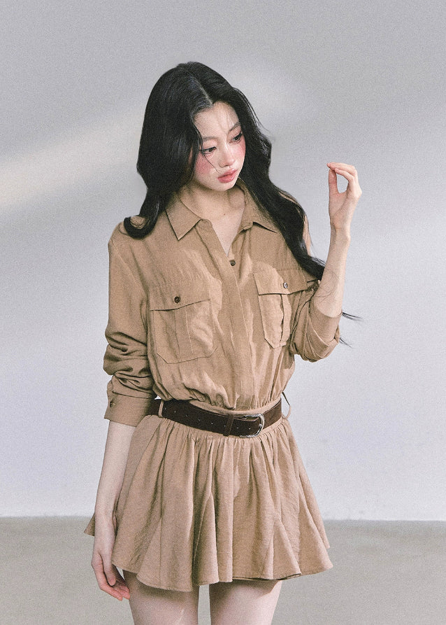 Maison Hepburn Flare Dress - Image 8