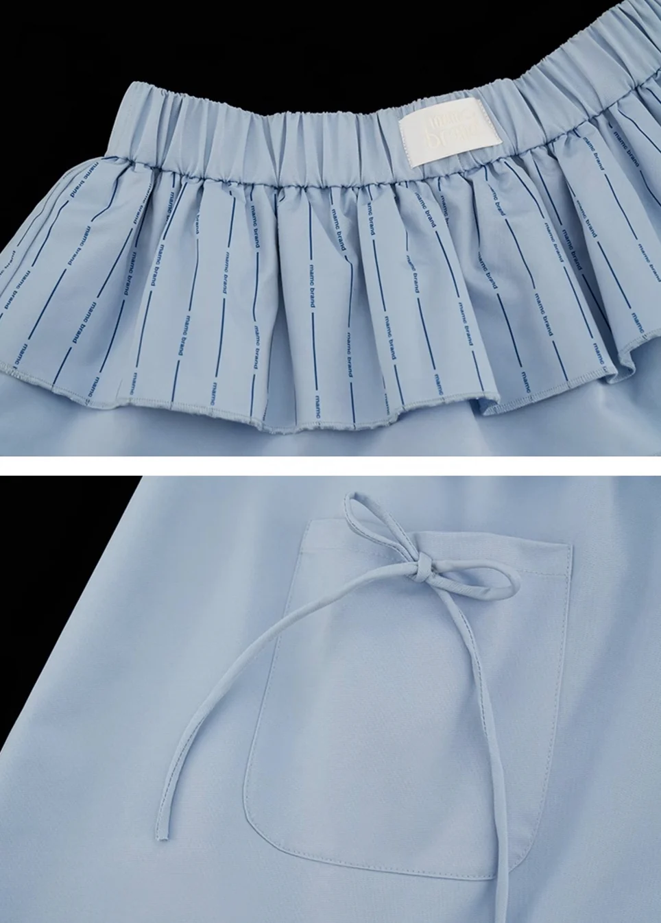 Cake layered pocket skirt long skirt - Image 13