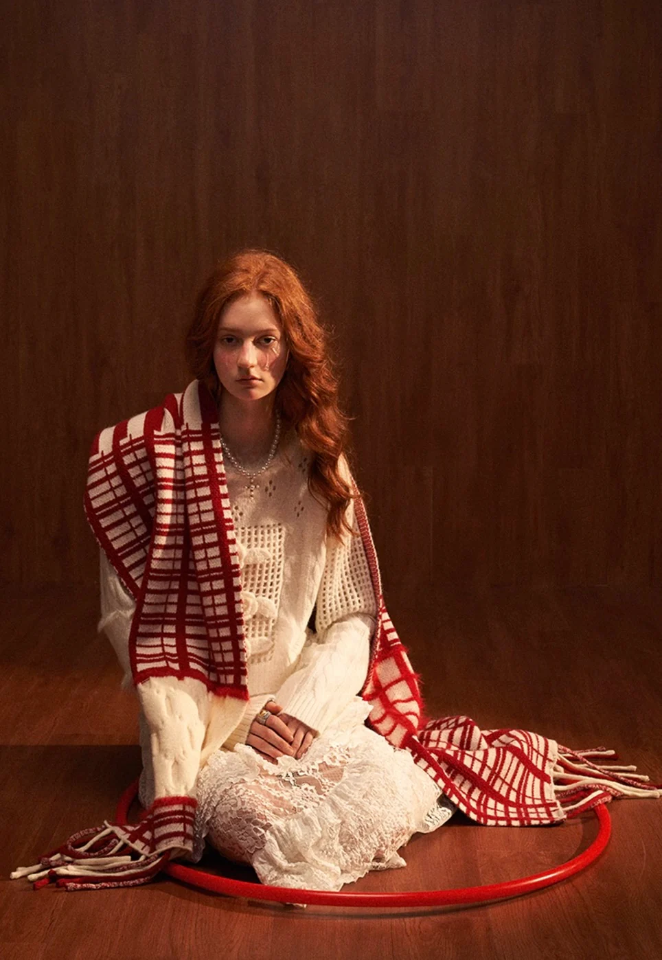 Check scarf casual all-match - Image 13