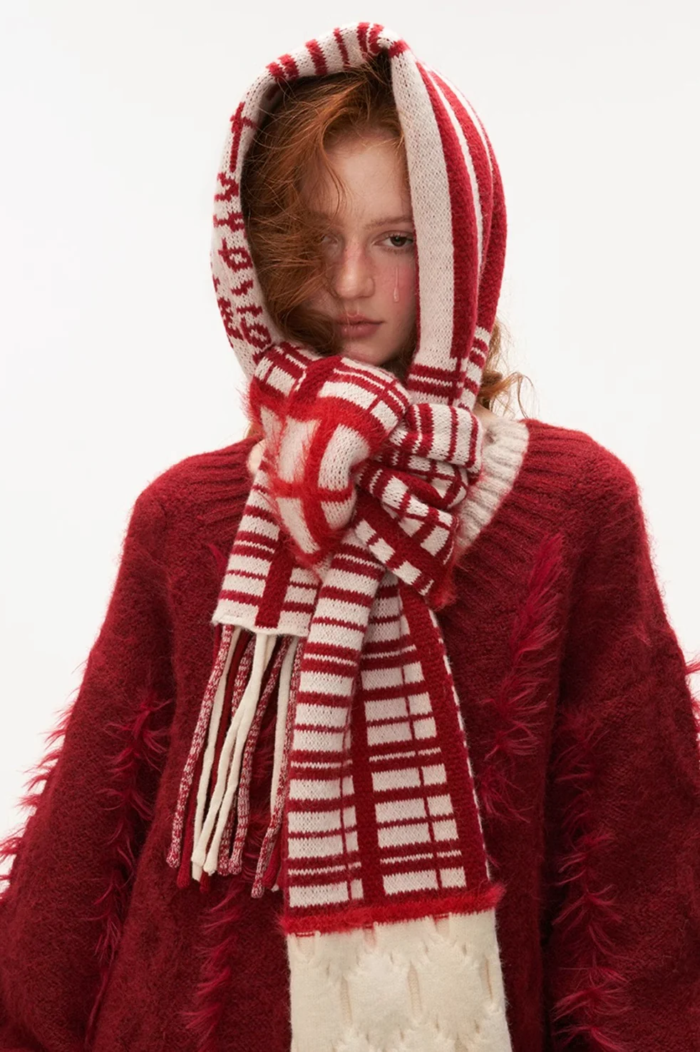 Check scarf casual all-match - Image 14