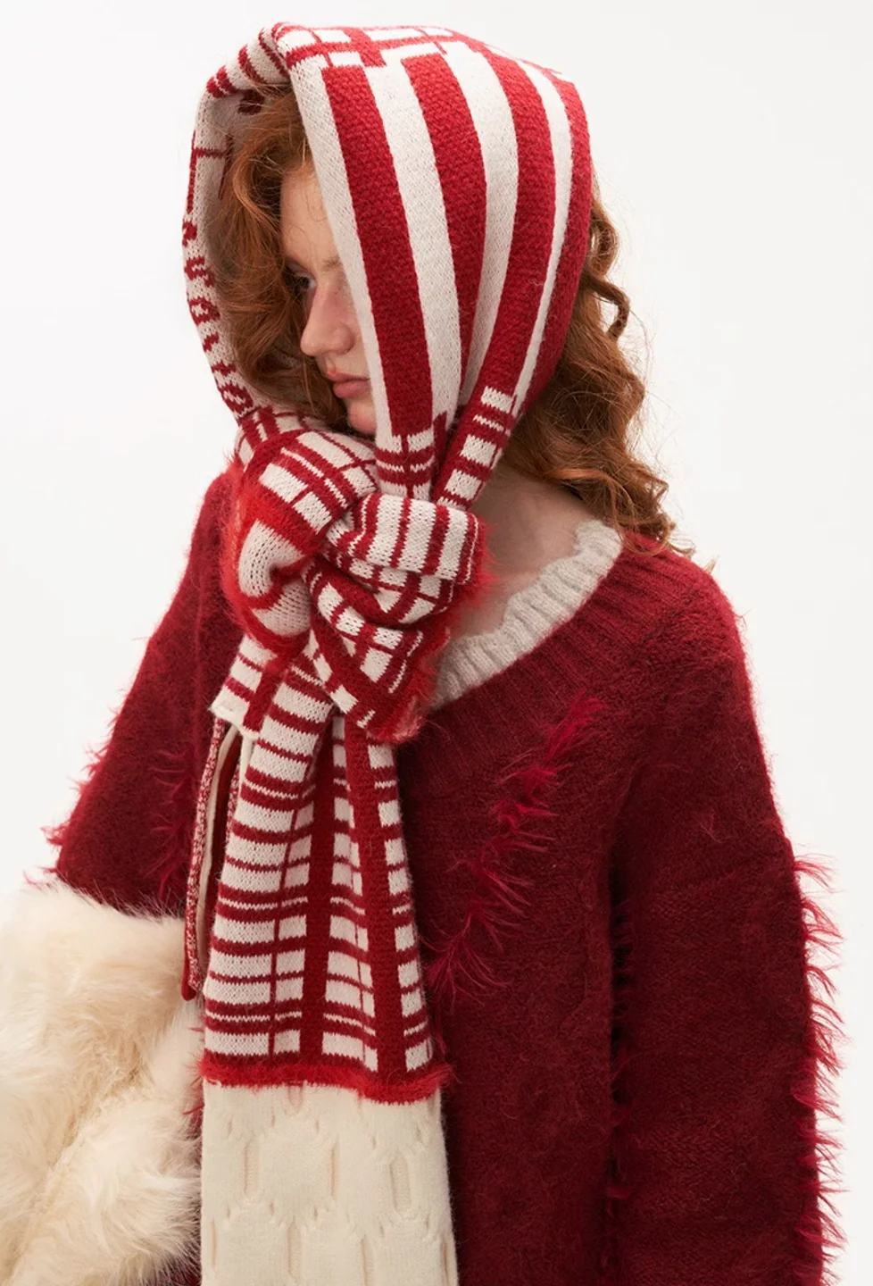 Check scarf casual all-match - Image 15