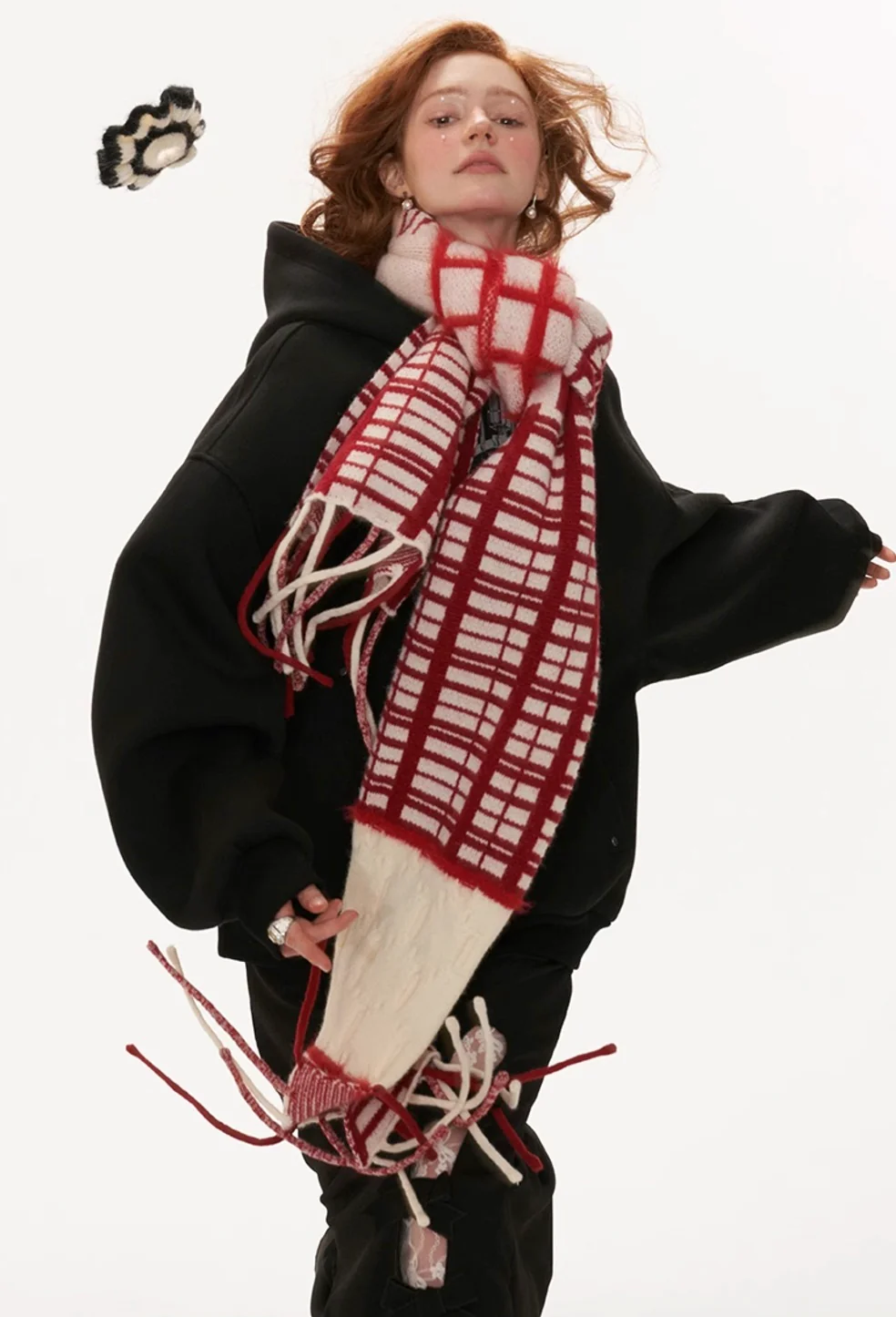 Check scarf casual all-match - Image 16