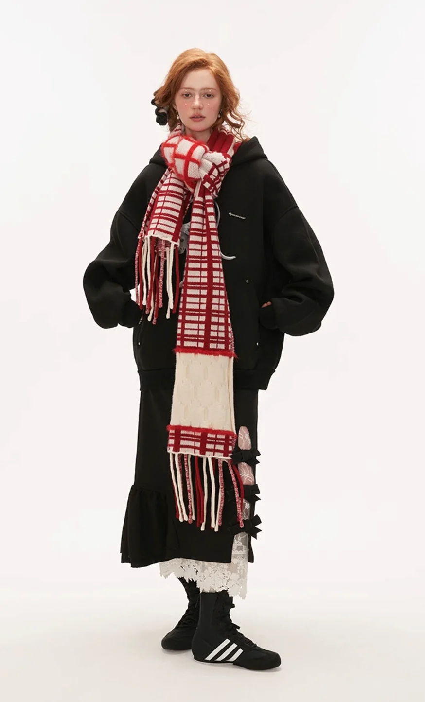 Check scarf casual all-match - Image 17