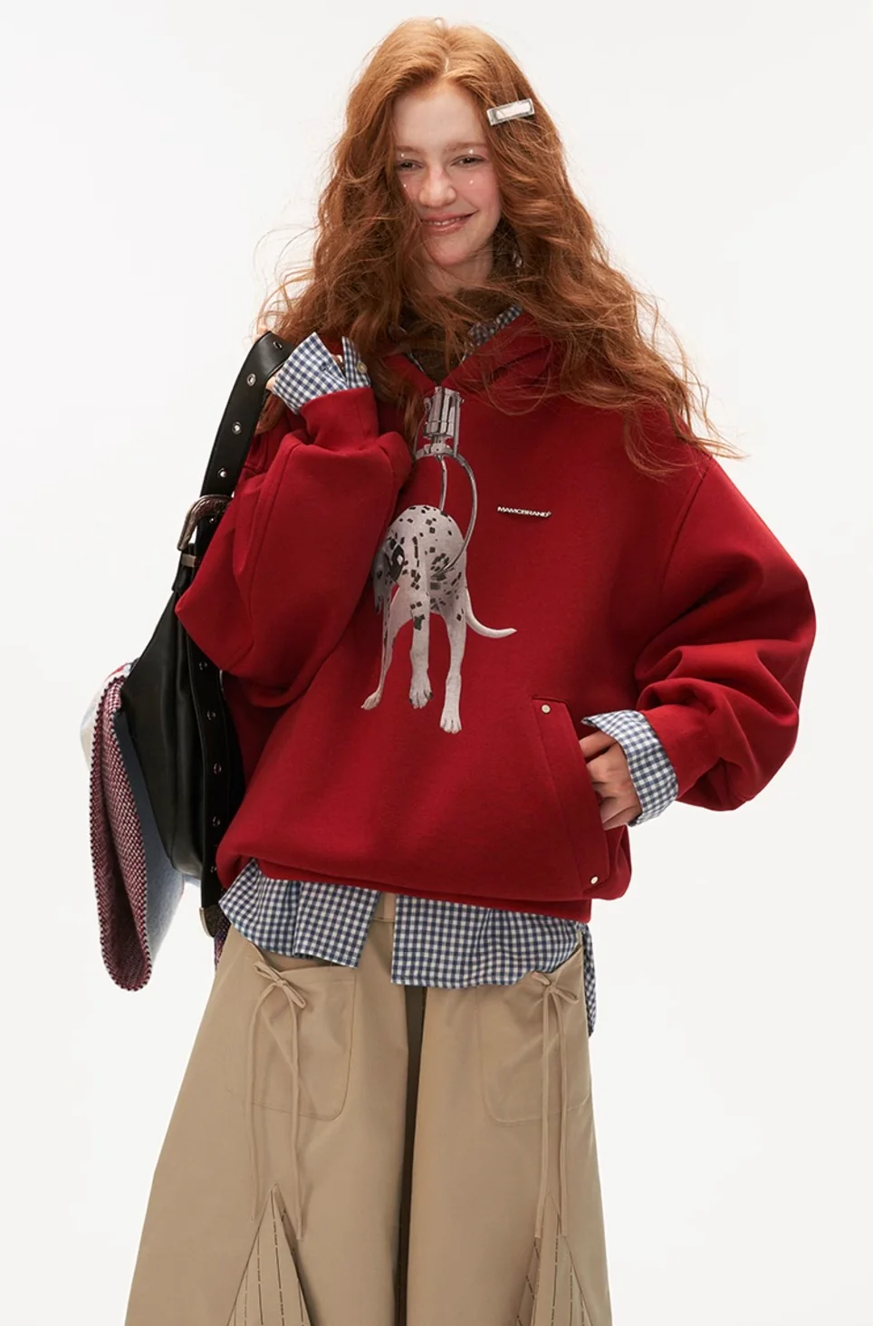 Dog hooded sweatshirt loose casual long-sleeved - Image 11