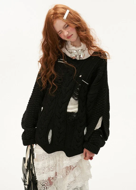 High-end knitted sweater jacket - Image 3