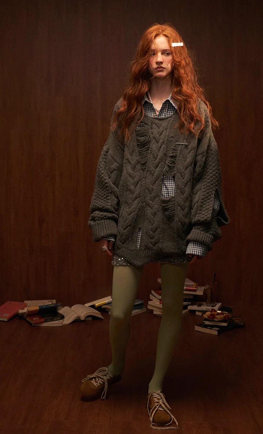 High-end knitted sweater jacket - Image 7