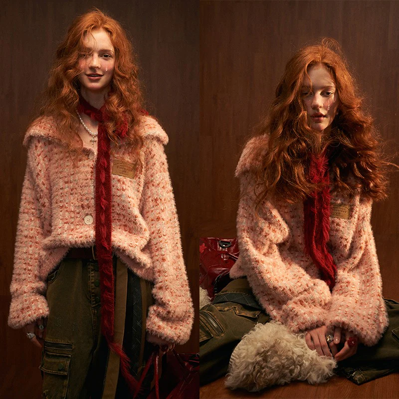 Icelandic sweater knitted sweater - Image 4