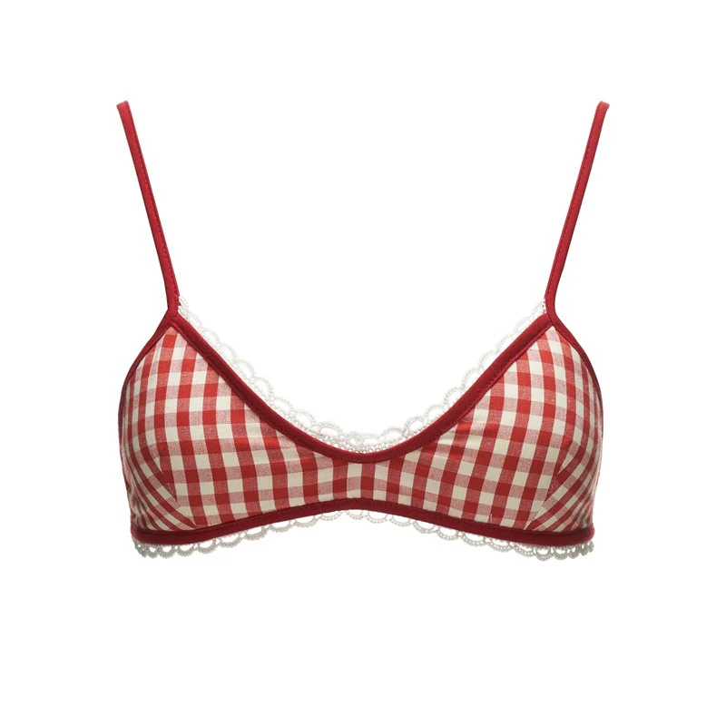 Lantern sleeve white shirt and bra - Image 7