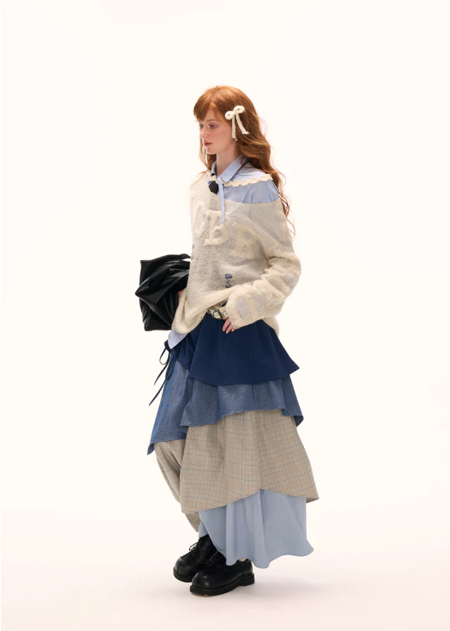 Letter Shoulder Knit - Image 6