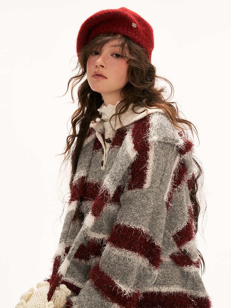 Polo sweater loose fashion all-match sweater - Image 4