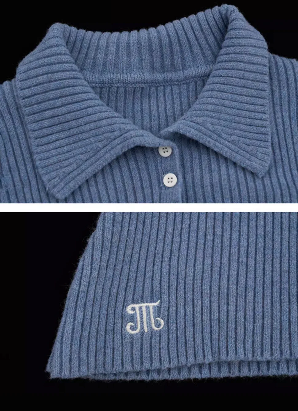Polo vest sweater and slim fit top - Image 16