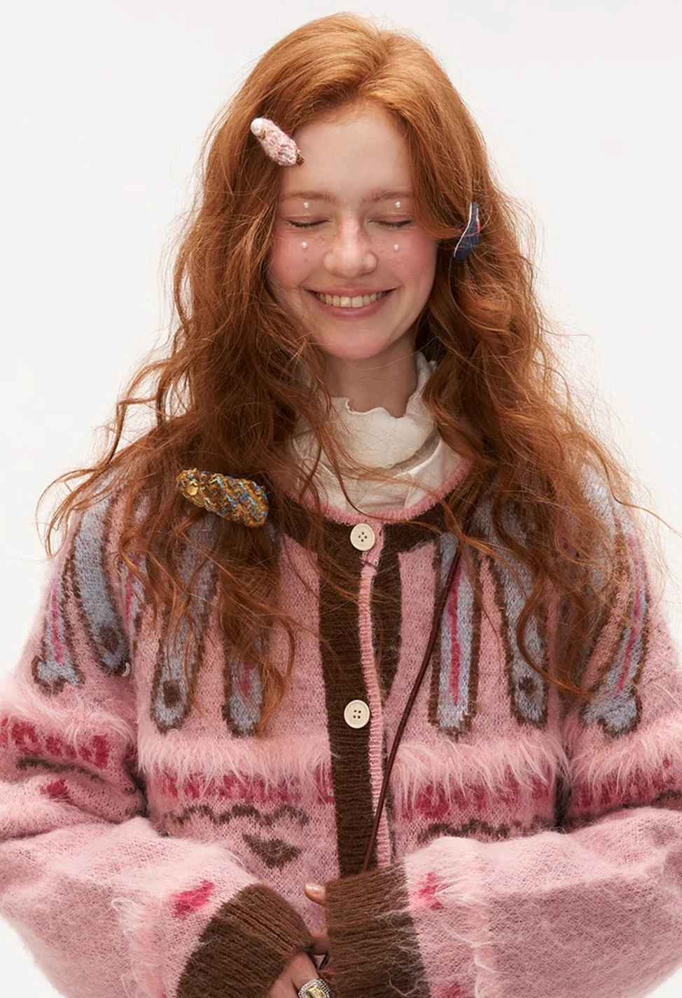 Sweater cardigan outerwear - Image 13