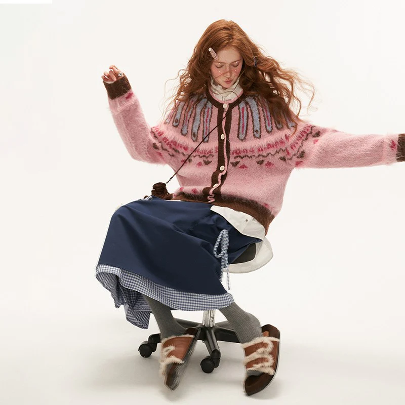 Sweater cardigan outerwear - Image 3