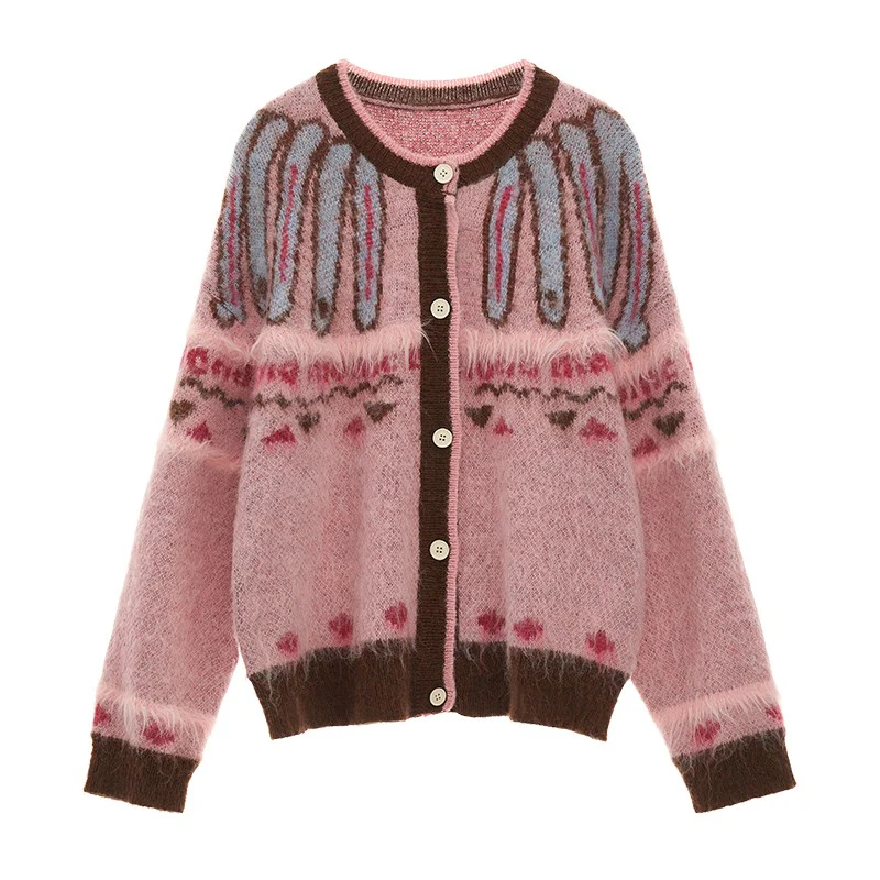 Sweater cardigan outerwear - Image 4