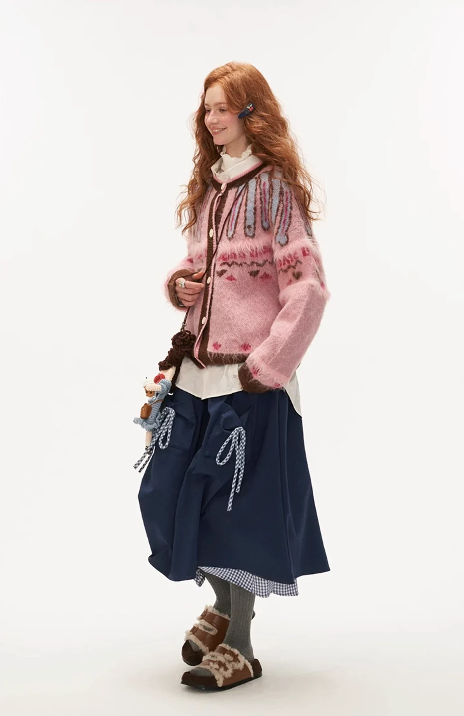 Sweater cardigan outerwear - Image 5