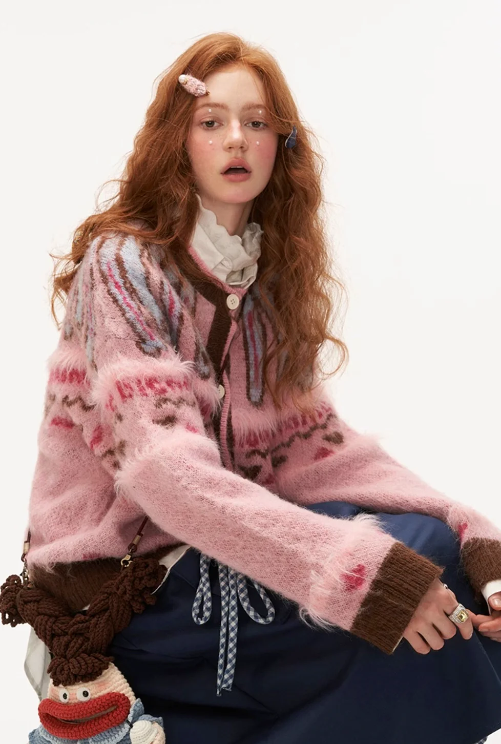 Sweater cardigan outerwear - Image 6