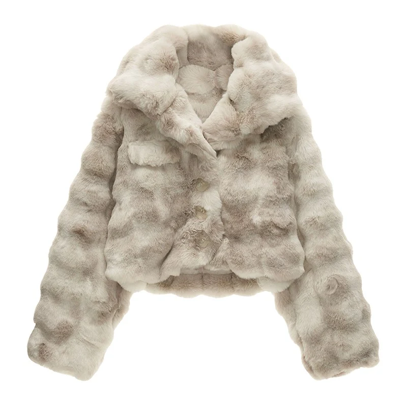 Three-dimensional lapel jacket for women - Image 10