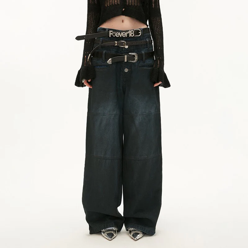 Three-waist jeans loose casual pants - Image 3