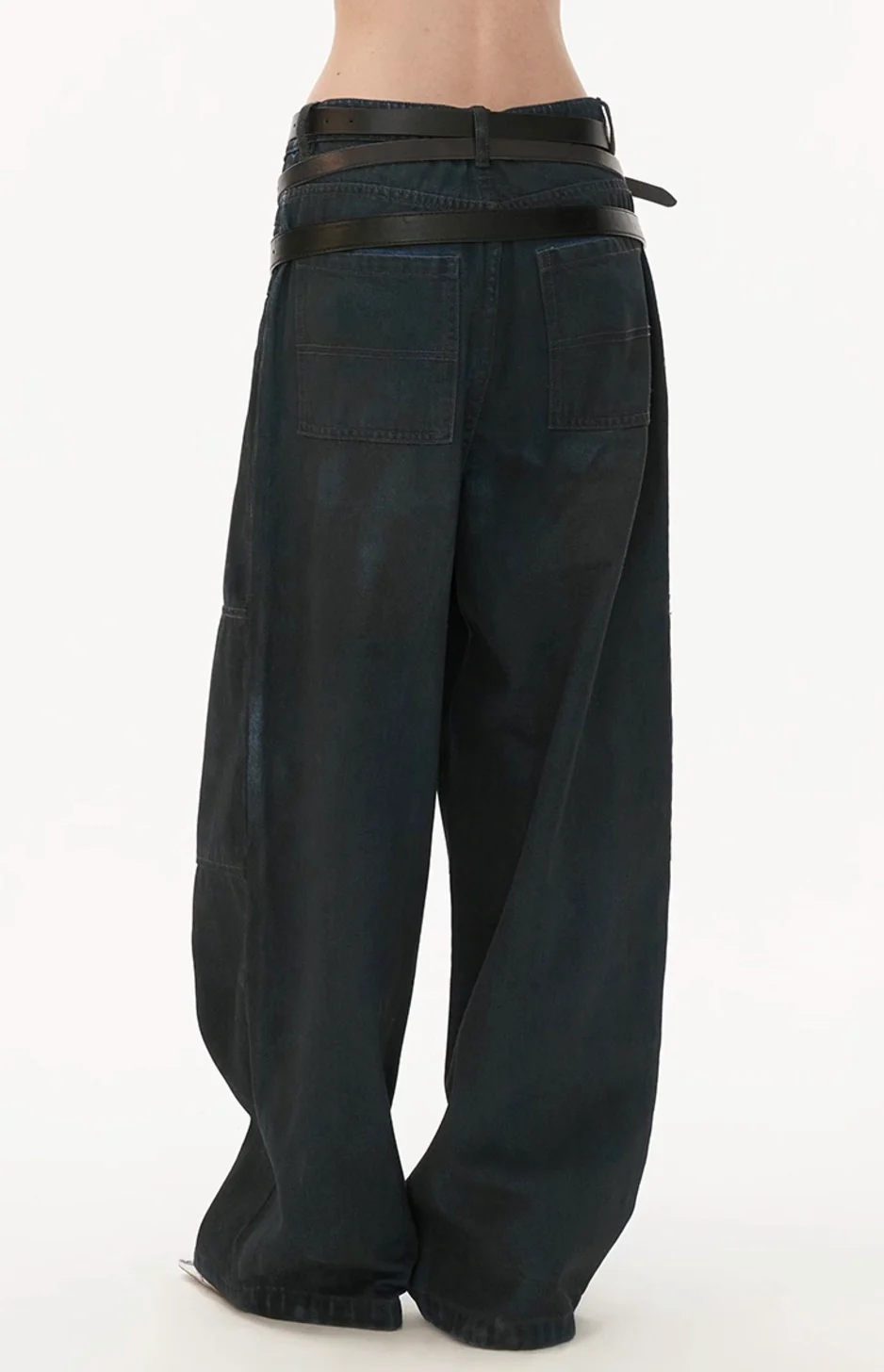 Three-waist jeans loose casual pants - Image 7