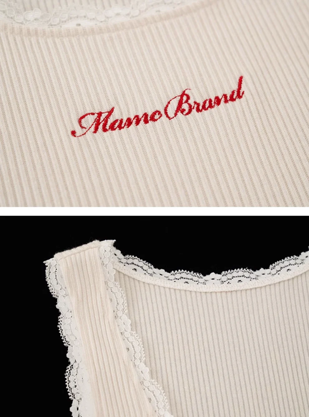V-neck rose waist sweater - Image 12