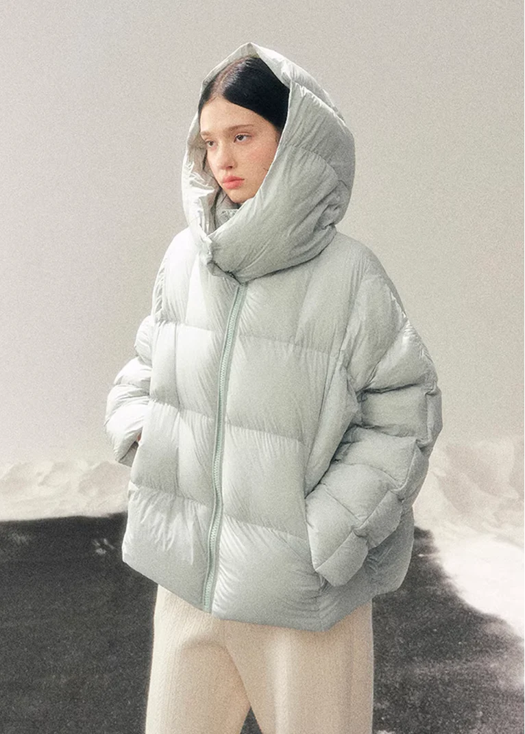 Melting Snow Down Jacket - Image 3
