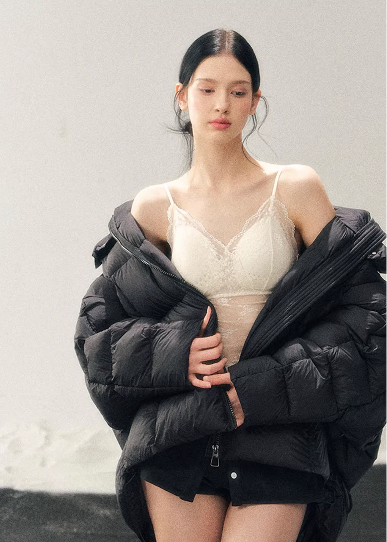 Melting Snow Down Jacket - Image 9