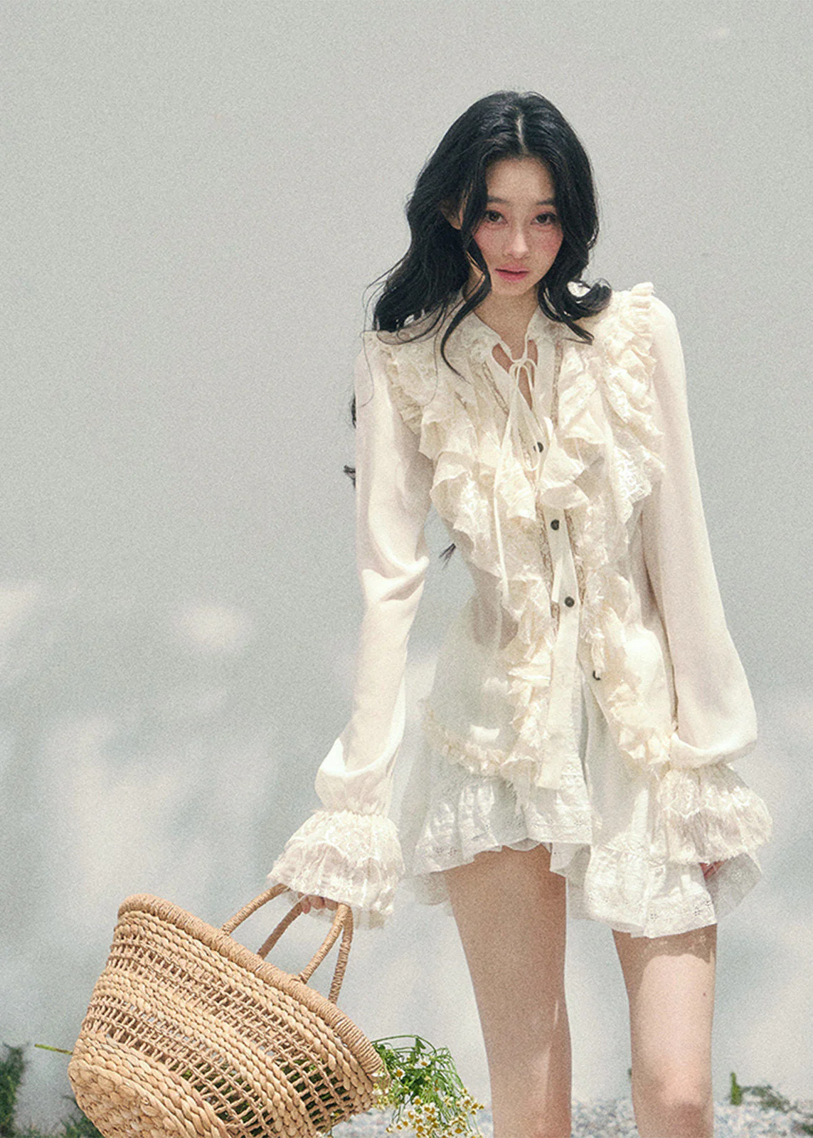 Mémoire Cour Lace Blouse