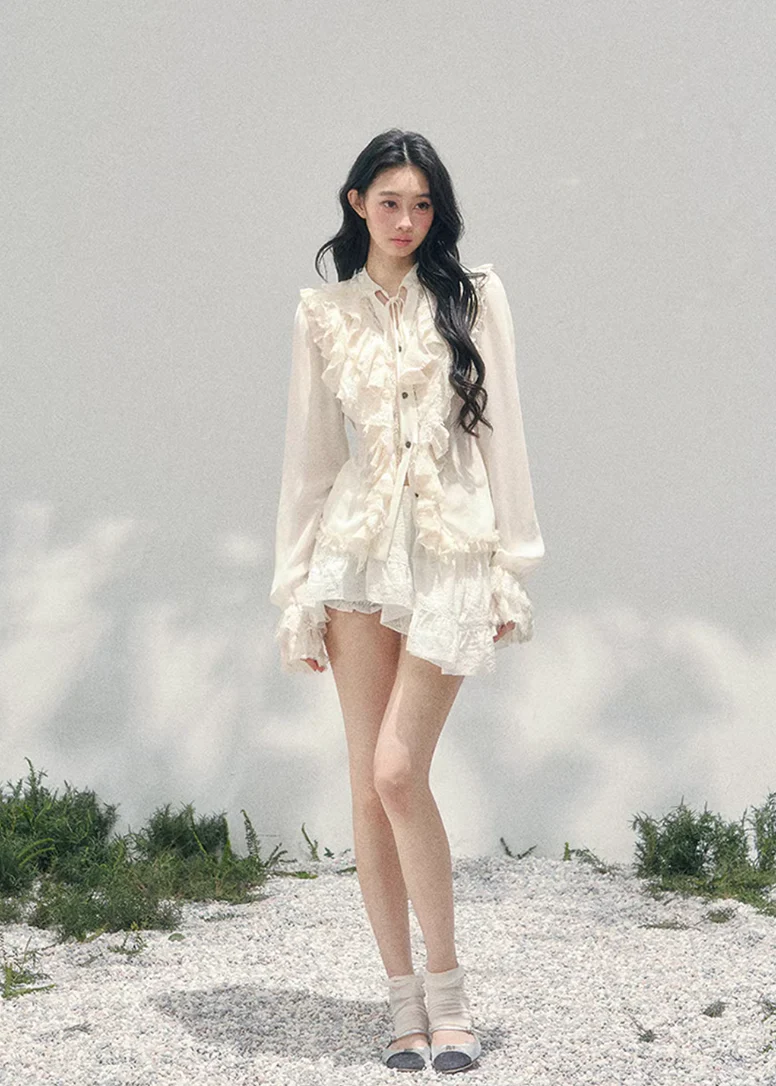 Mémoire Cour Lace Blouse - Image 10