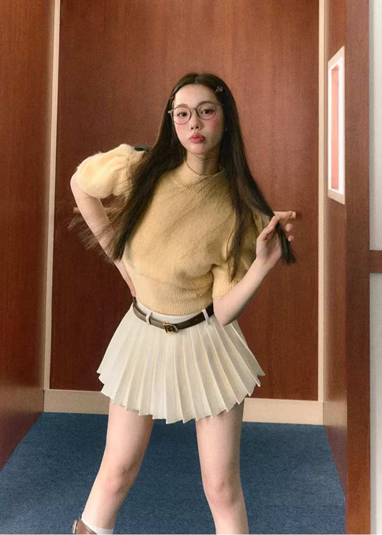 Midnight Preppy Pleated Set - Image 12