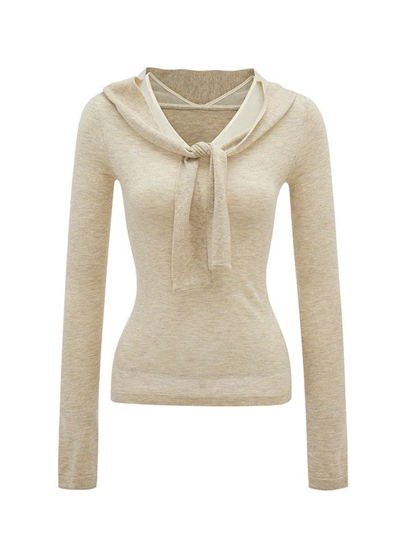 Midnight Twist Mesh Knit Top - Image 11