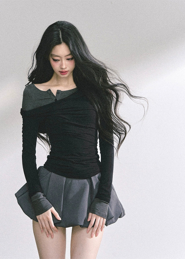 Minuit Off-Shoulder Knit Top