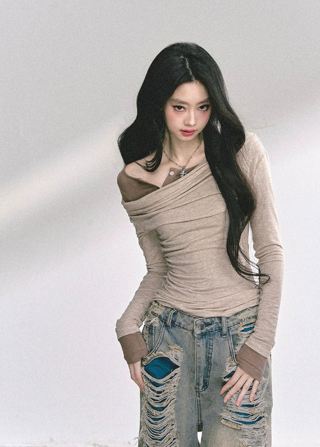 Minuit Off-Shoulder Knit Top - Image 6