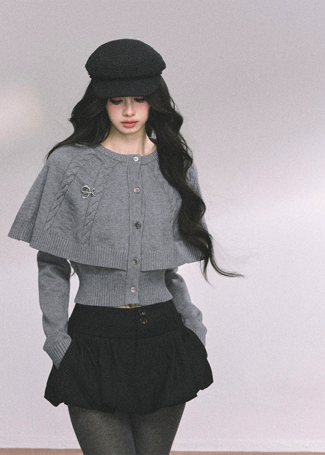 Miss Daisy Twist Cape Knit - Image 6