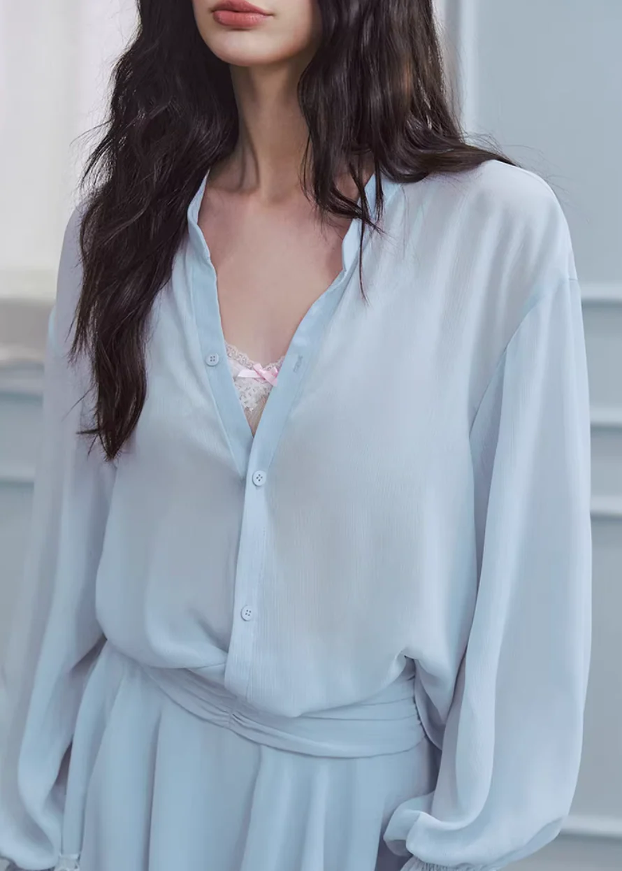 Mist Ease Shirt Skirt Set - Image 11