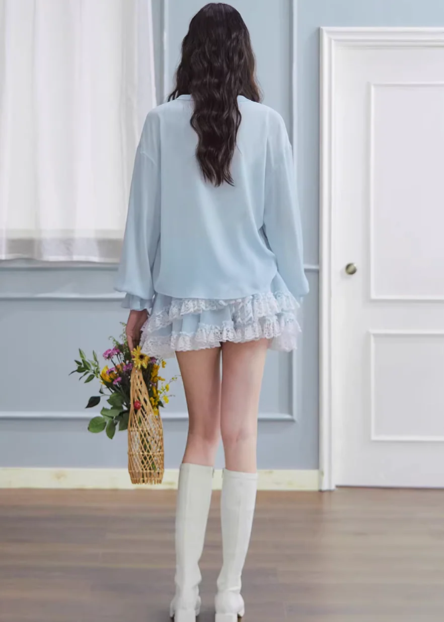 Mist Ease Shirt Skirt Set - Image 5