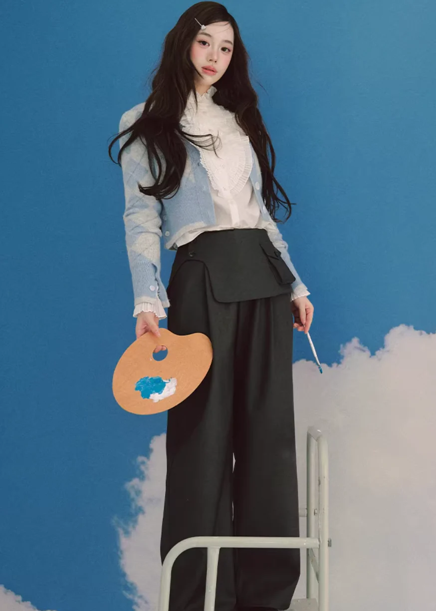 Modular Line Skirt-Pant Ensemble - Image 7