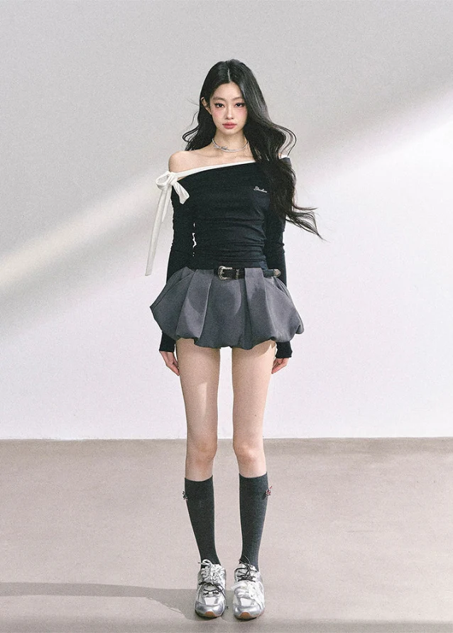 Mon Amour Tie Long Sleeve - Image 5
